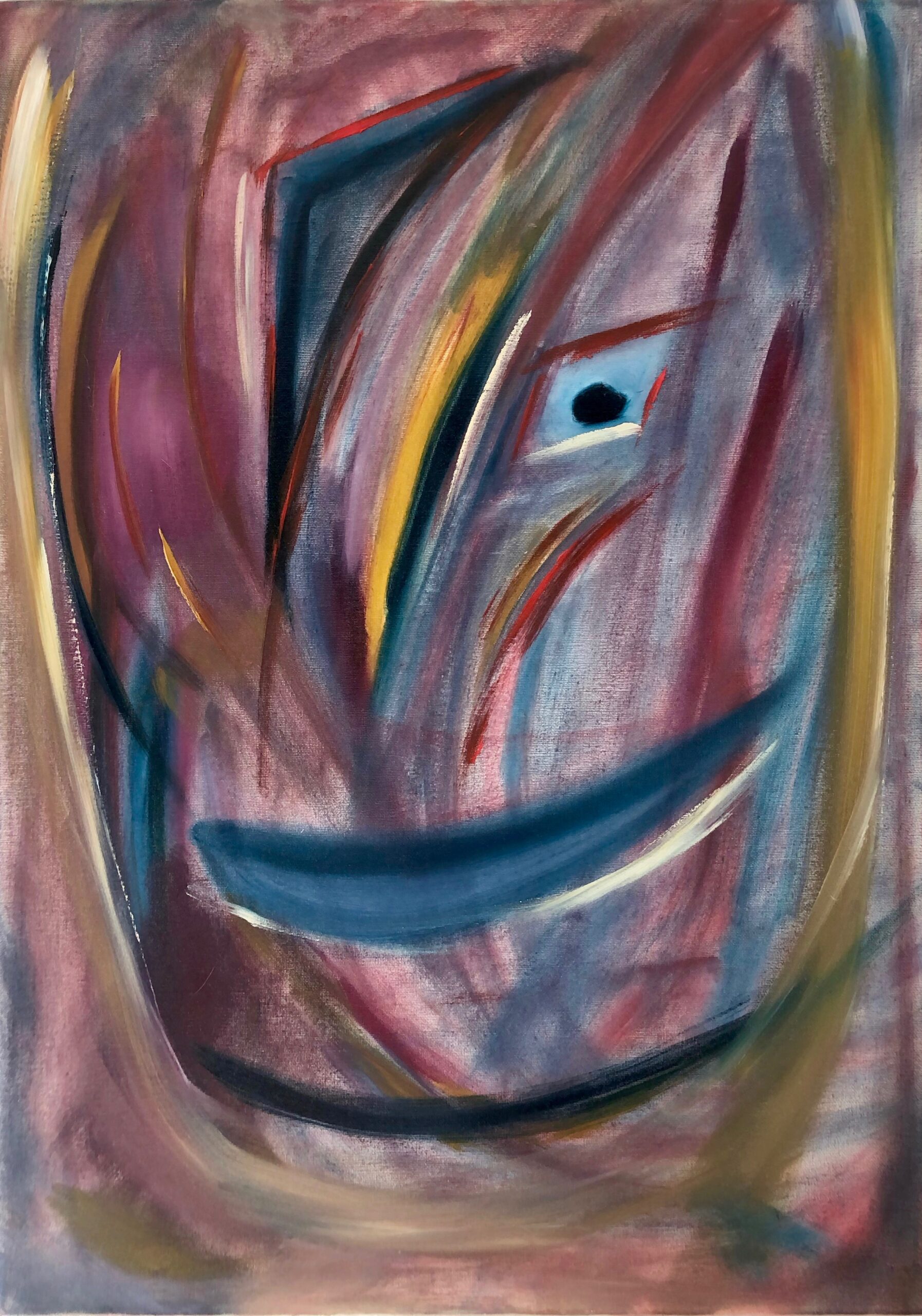 Peter Hirmer; Abstract Painting; Oil&Acrylic on Canvas